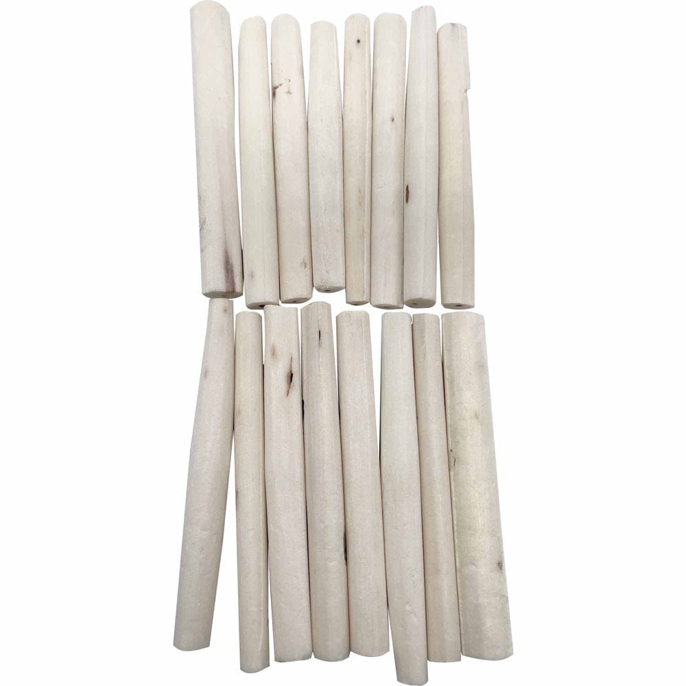 5506 Natural Sola Skin Log PK12 M&M Bird Toys - Large Easy to Chew Natural Logs with Skin Animals & Pet Supplies > Pet Supplies > Bird Supplies > Bird Toys M&M Bird Toys Skinny Skinless Sola Log Skinless White 16