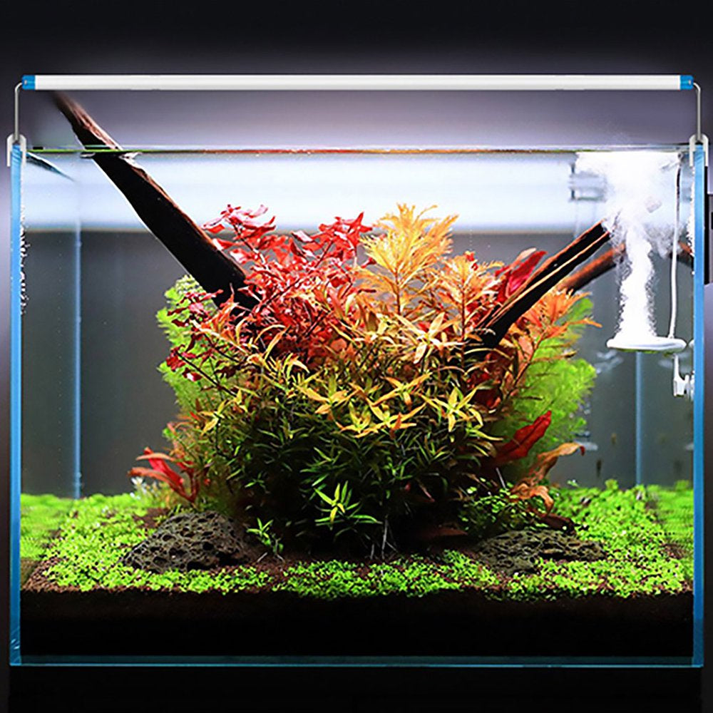 Aquarium Light Adjustable Support Aquatic Plant Lighting Aluminum Alloy Slim LED EU Plug Animals & Pet Supplies > Pet Supplies > Fish Supplies > Aquarium Lighting Rinhoo   