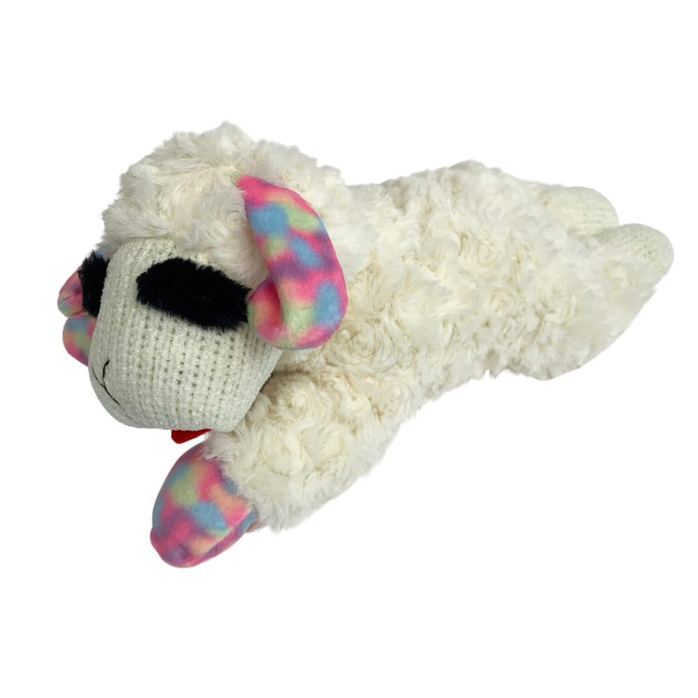 Multipet Lamb Chop Plush Dog Toy, Medium, 10.5", Colors May Vary Animals & Pet Supplies > Pet Supplies > Dog Supplies > Dog Toys Multipet International   