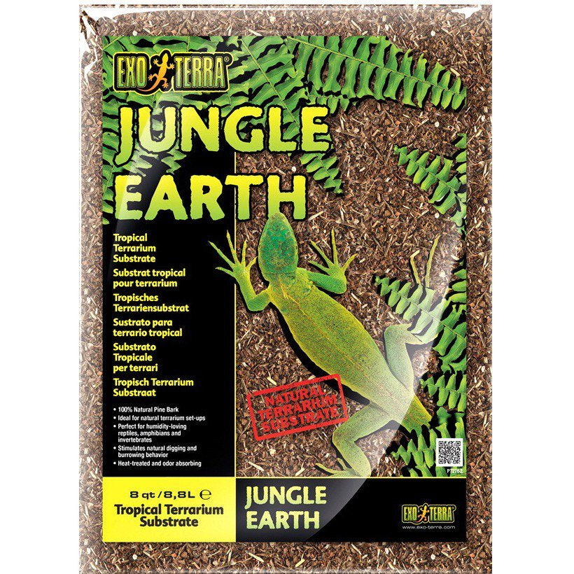 EXO TERRA Jungle Earth, 8 Qt (8.8 L) Animals & Pet Supplies > Pet Supplies > Reptile & Amphibian Supplies > Reptile & Amphibian Substrates Rolf C. Hagen, Inc   