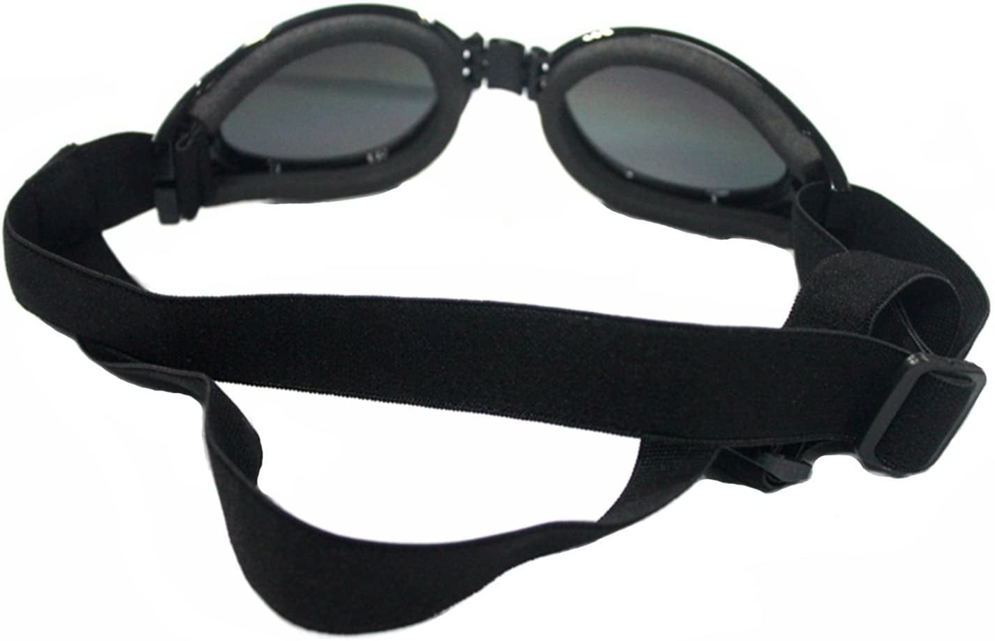 QUMY Dog Goggles Eye Wear Protection Waterproof Pet Sunglasses for Dogs about over 15 Lbs (Black) Animals & Pet Supplies > Pet Supplies > Dog Supplies > Dog Apparel DORA   