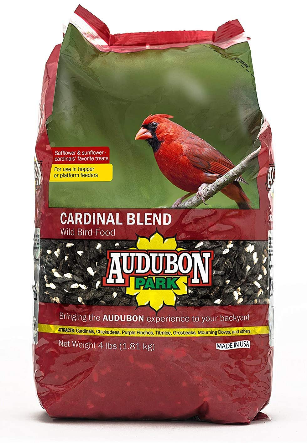 Aududon Park 12231 Cardinal Blend Wild Bird Food, 4-Pounds (2) Animals & Pet Supplies > Pet Supplies > Bird Supplies > Bird Food Audubon Park   