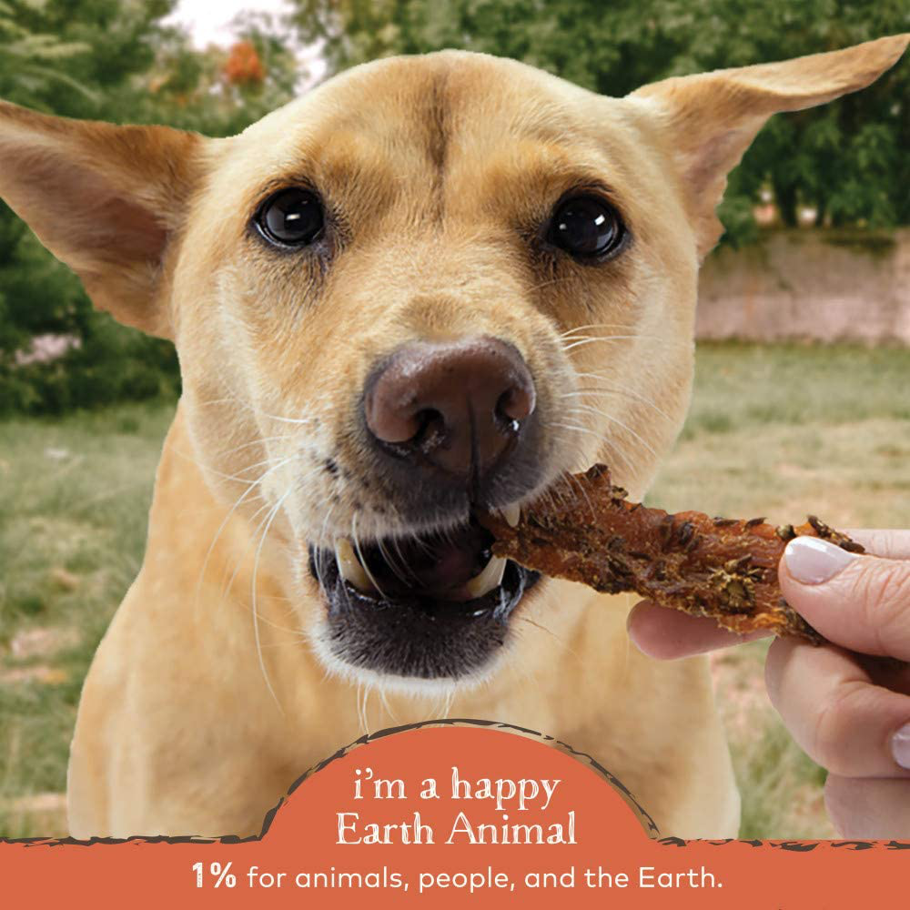 Earth Animal Chicken Tenders Herbed Roasted Natural Dog Treats, Mellow 4 Oz - Chicken Jerky for Dogs Made in USA Animals & Pet Supplies > Pet Supplies > Small Animal Supplies > Small Animal Treats EARTH ANIMAL   