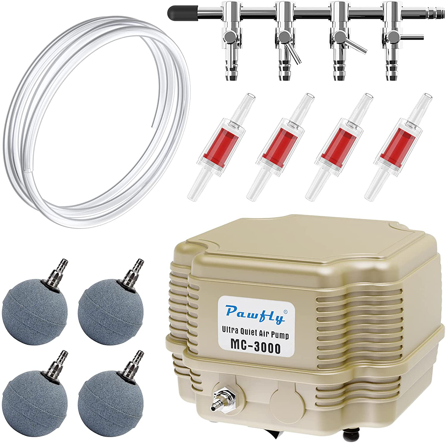 Pawfly 7 W 254 GPH Commercial Aquarium Air Pump Adjustable Quiet Oxyge –  KOL PET