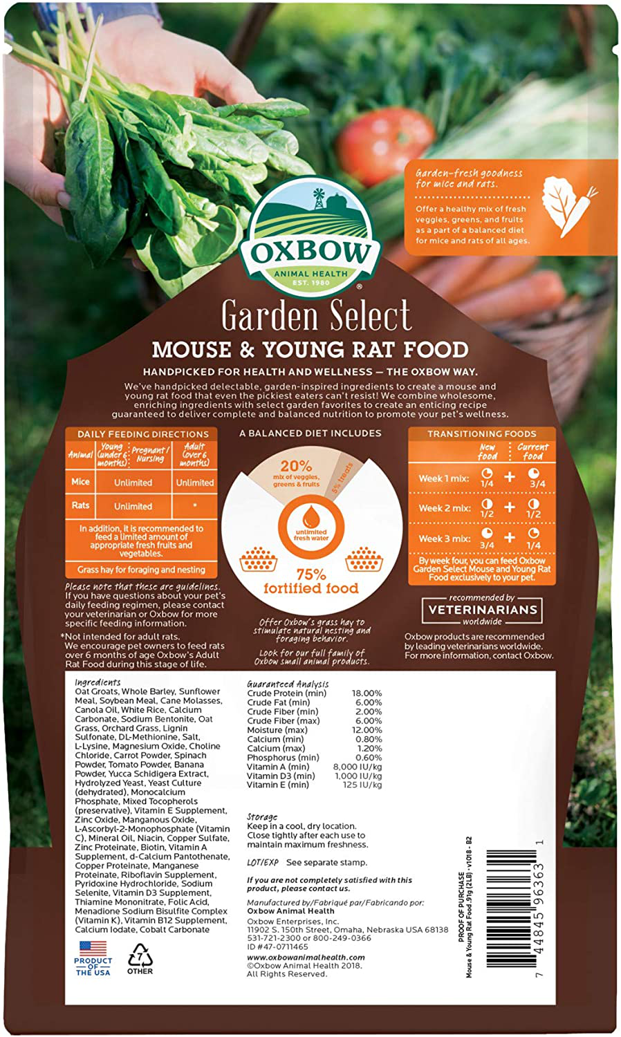 Oxbow Fortified Nutrition