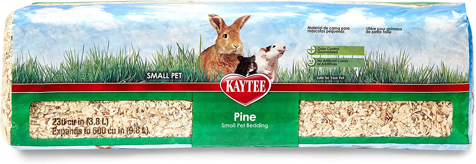 Kaytee Pine Bedding, 600 Cubic Inch Animals & Pet Supplies > Pet Supplies > Small Animal Supplies > Small Animal Bedding Kaytee   