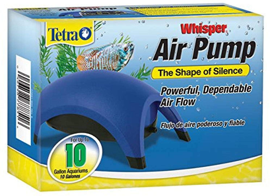 Tetra Whisper Easy to Use Air Pump for Aquariums (Non-Ul) Animals & Pet Supplies > Pet Supplies > Fish Supplies > Aquarium & Pond Tubing Tetra up to 10-gallons  