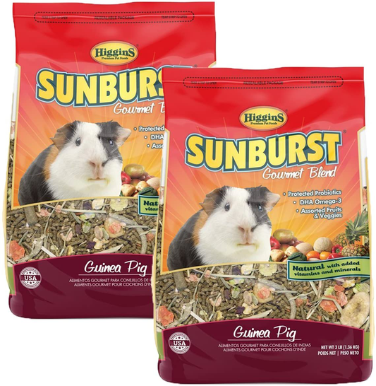 Higgins Sunburst Gourmet Food Mix for Guinea Pigs, 6 Pound Animals & Pet Supplies > Pet Supplies > Small Animal Supplies > Small Animal Food Higgins   