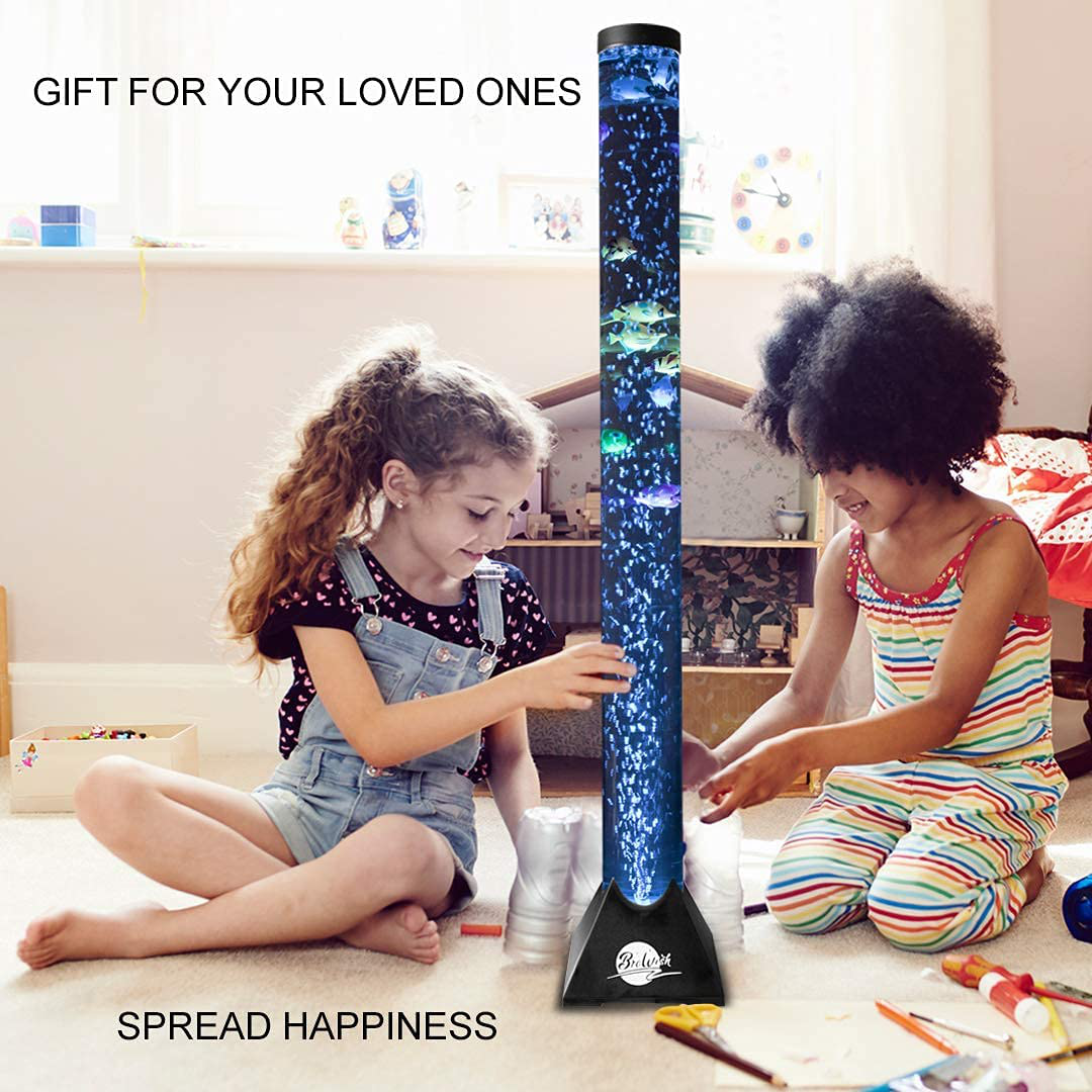 Sensory bubble tube floor lamp deals