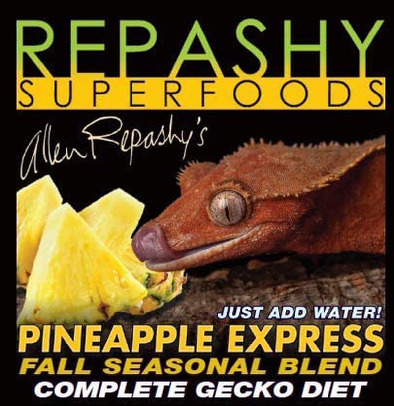 Repashy Pineapple Express Complete Gecko Diet 6 Oz (170G) JAR Animals & Pet Supplies > Pet Supplies > Reptile & Amphibian Supplies > Reptile & Amphibian Food Repashy   