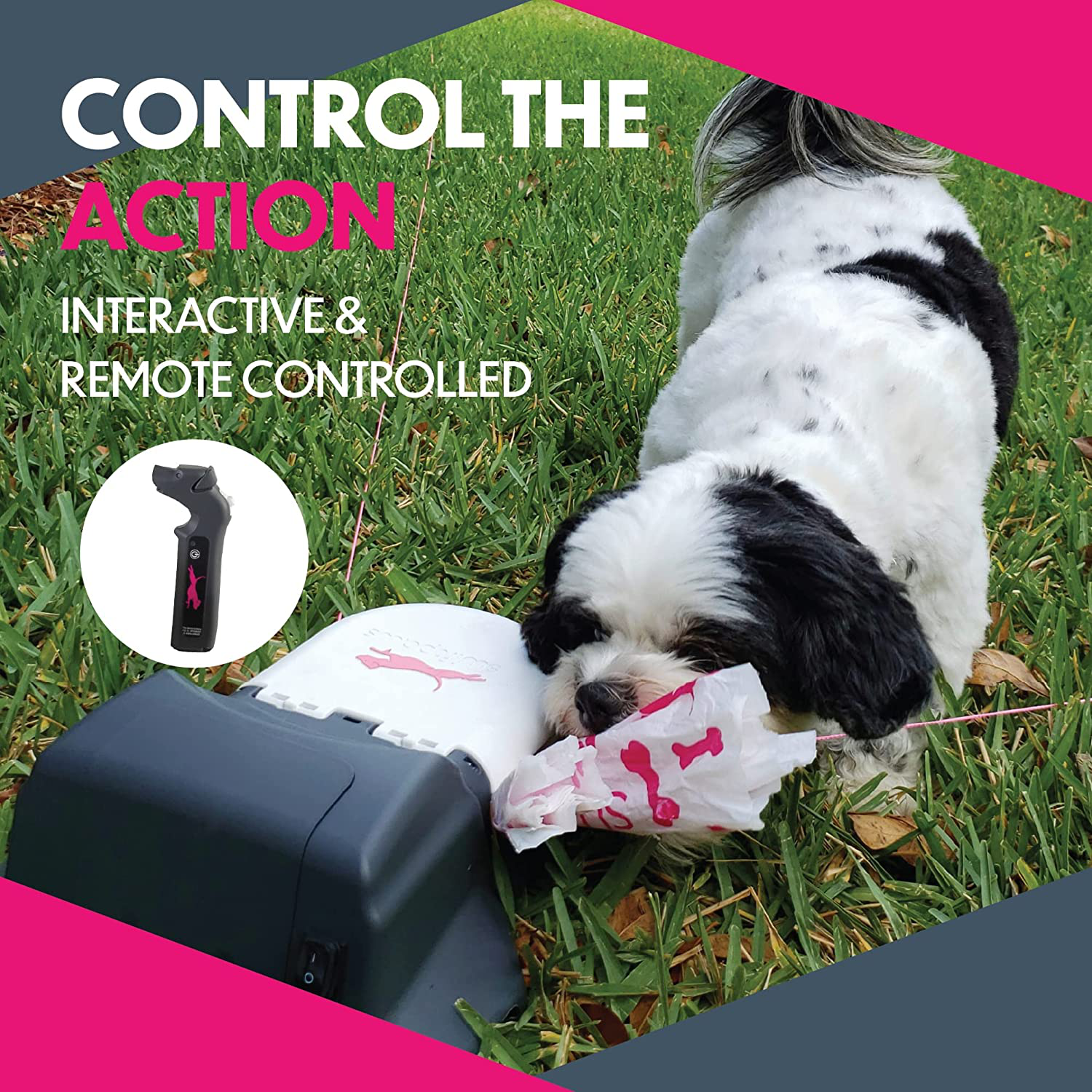 Swift Paws Home Remote-Control Capture-The-Flag Toy for Dogs, Fun Lure Course for Exercise Animals & Pet Supplies > Pet Supplies > Dog Supplies > Dog Treadmills Swift Paws   