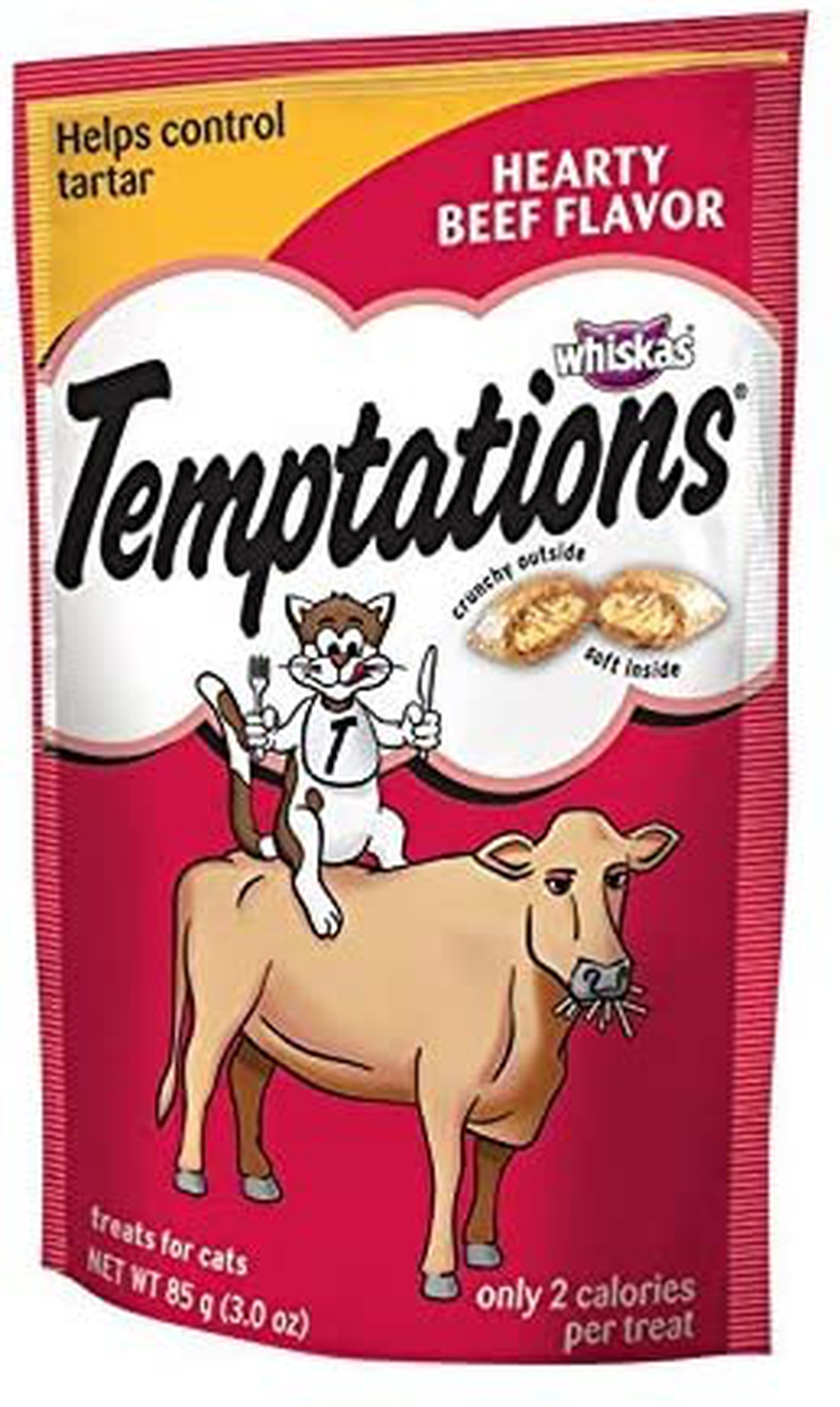Temptations Classics Tasty Snack Treats for Cats -Feline Variety Bundle 5 Pack (Chicken, Hairball, Shrimp, Diary, Beef Flavors) with Hotspot Pets Collapsible Bowl Animals & Pet Supplies > Pet Supplies > Cat Supplies > Cat Treats Temptations   