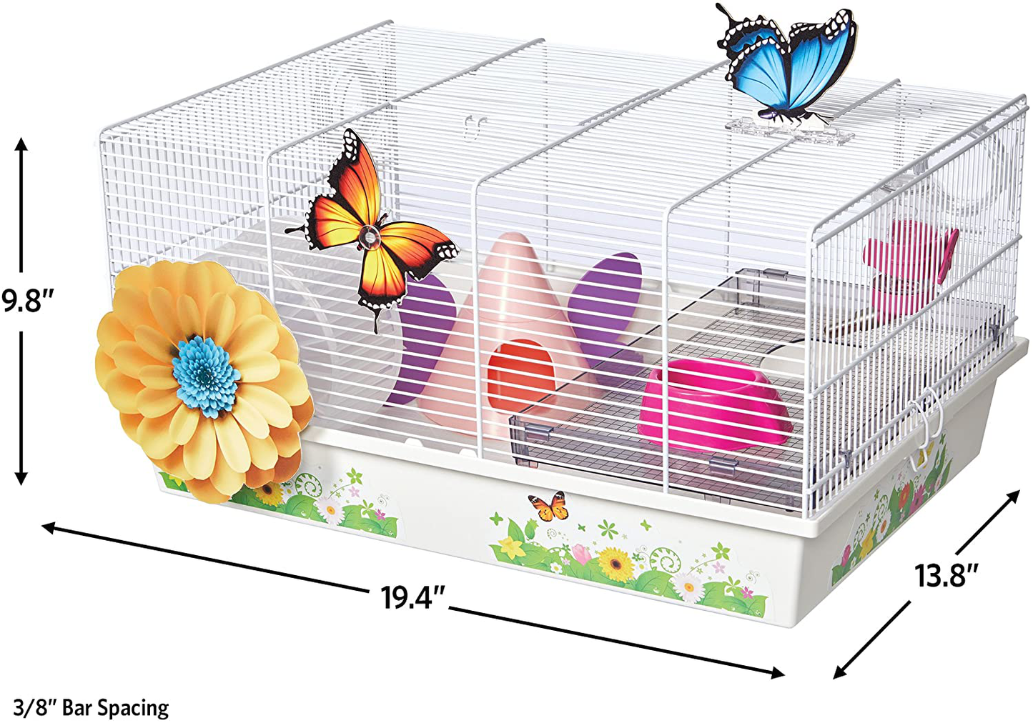 Hamster Cage | Fun Themed Hamster Cages Animals & Pet Supplies > Pet Supplies > Small Animal Supplies > Small Animal Habitats & Cages MidWest Homes for Pets   