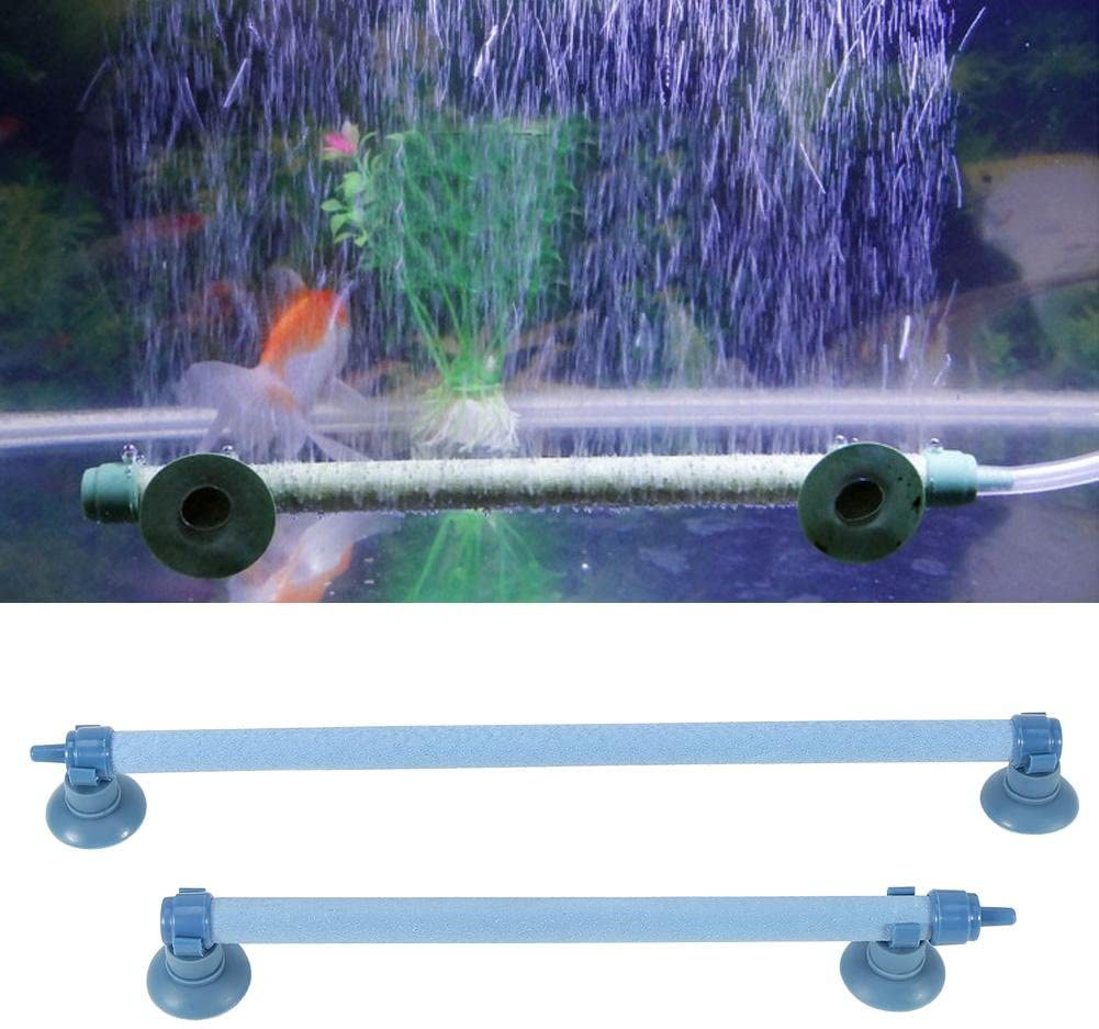 Keenso Air Stone Bubble, Fish Tank Aquarium Air Bubble Aeration Tube Wall Air Stone Bar with Suction Cup Oxygen Pump Diffuser Accessory Animals & Pet Supplies > Pet Supplies > Fish Supplies > Aquarium Air Stones & Diffusers Keenso   