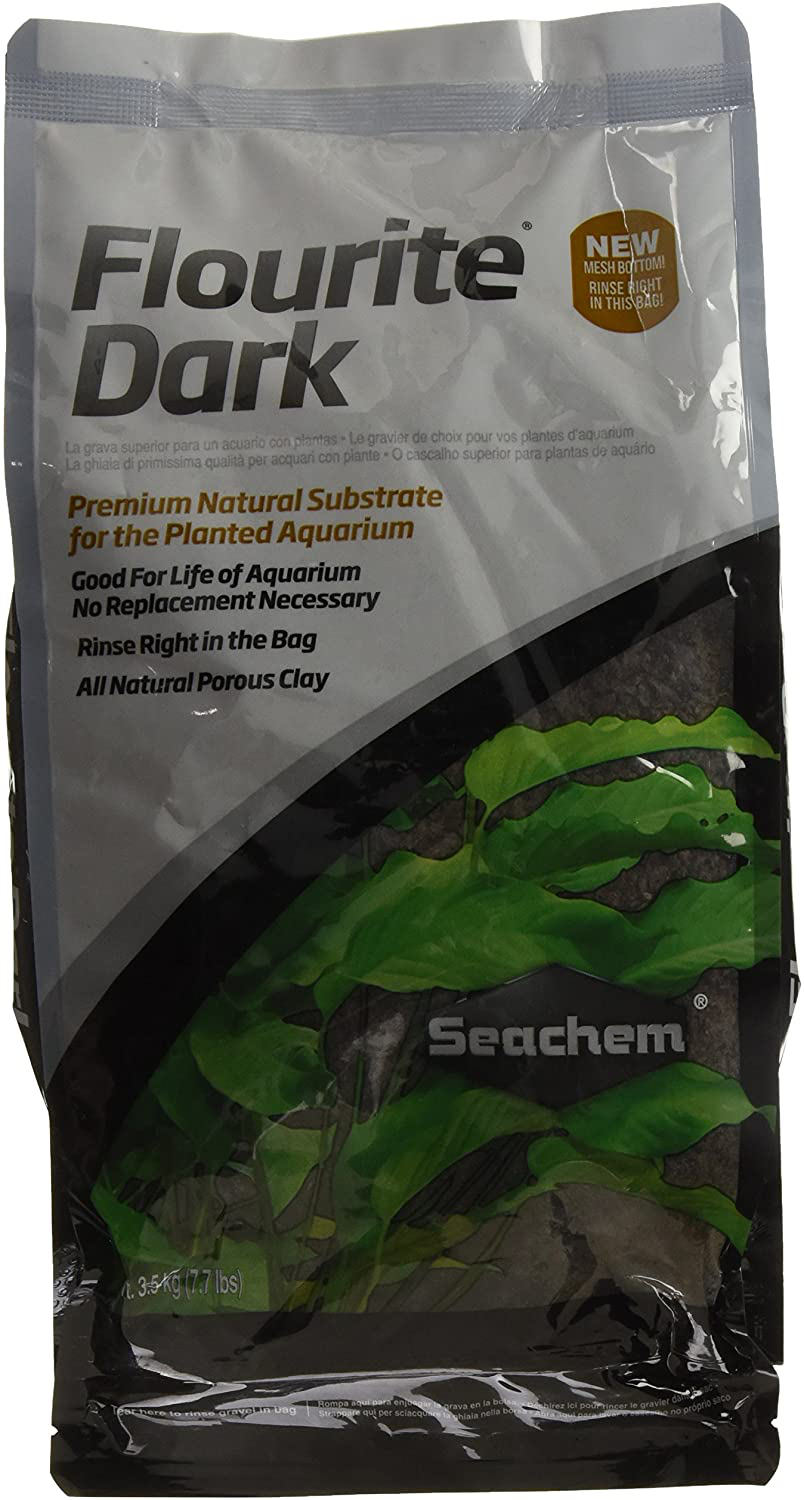 Seachem Flourite Dark Animals & Pet Supplies > Pet Supplies > Fish Supplies > Aquarium Gravel & Substrates Seachem 3.5 kg  