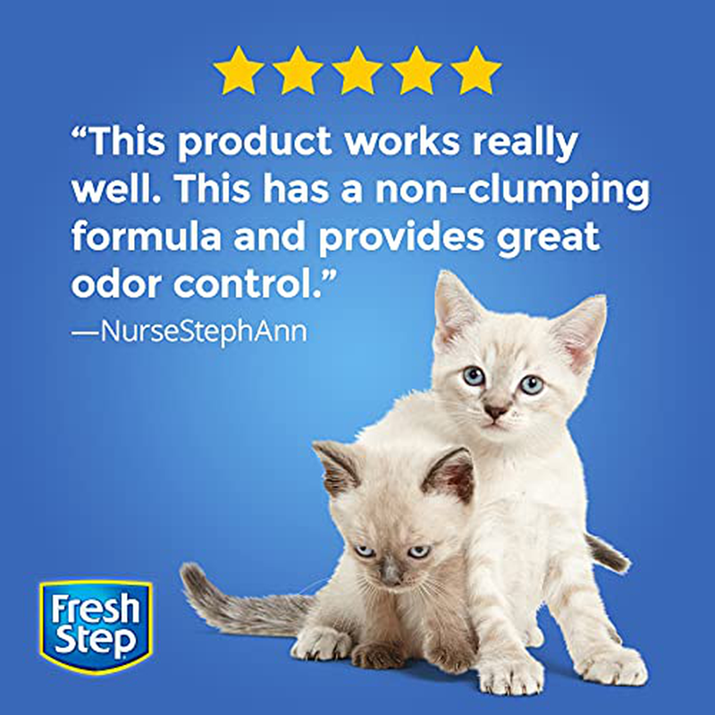 Fresh Step Non-Clumping Premium Cat Litter with Febreze Freshness, Scented - 7 Pounds (Package May Vary) Animals & Pet Supplies > Pet Supplies > Cat Supplies > Cat Litter Clorox   