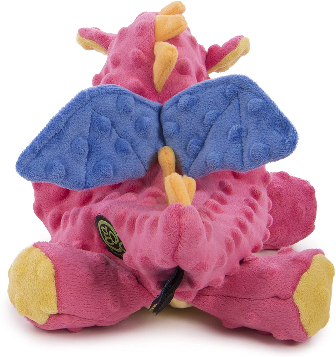 Godog, Dragon Squeaker Dog Toy, Chew Guard and Resistant Technology, Durable Plush, Soft, Tough, Reinforced Seams Animals & Pet Supplies > Pet Supplies > Dog Supplies > Dog Toys goDog   