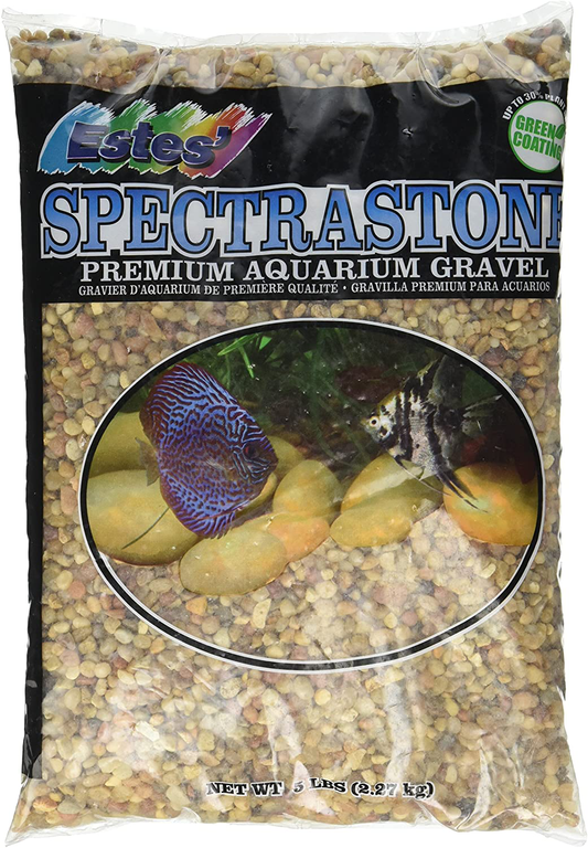 Spectrastone Shallow Creek Regular for Freshwater Aquariums, 5-Pound Bag Animals & Pet Supplies > Pet Supplies > Fish Supplies > Aquarium Gravel & Substrates Spectrastone   