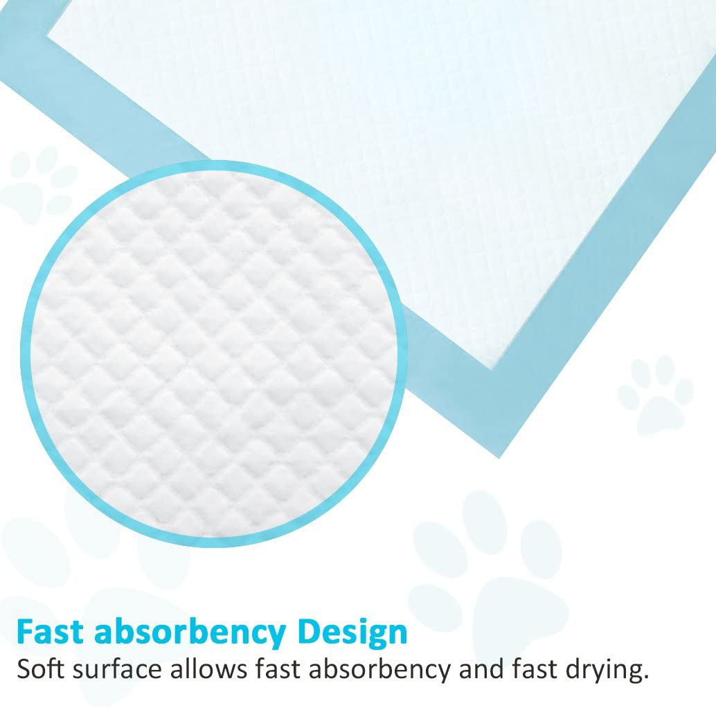 BESTLE Pet Training and Puppy Pads Pee Pads for Dogs 22"X22" Super Absorbent & Leak-Proof