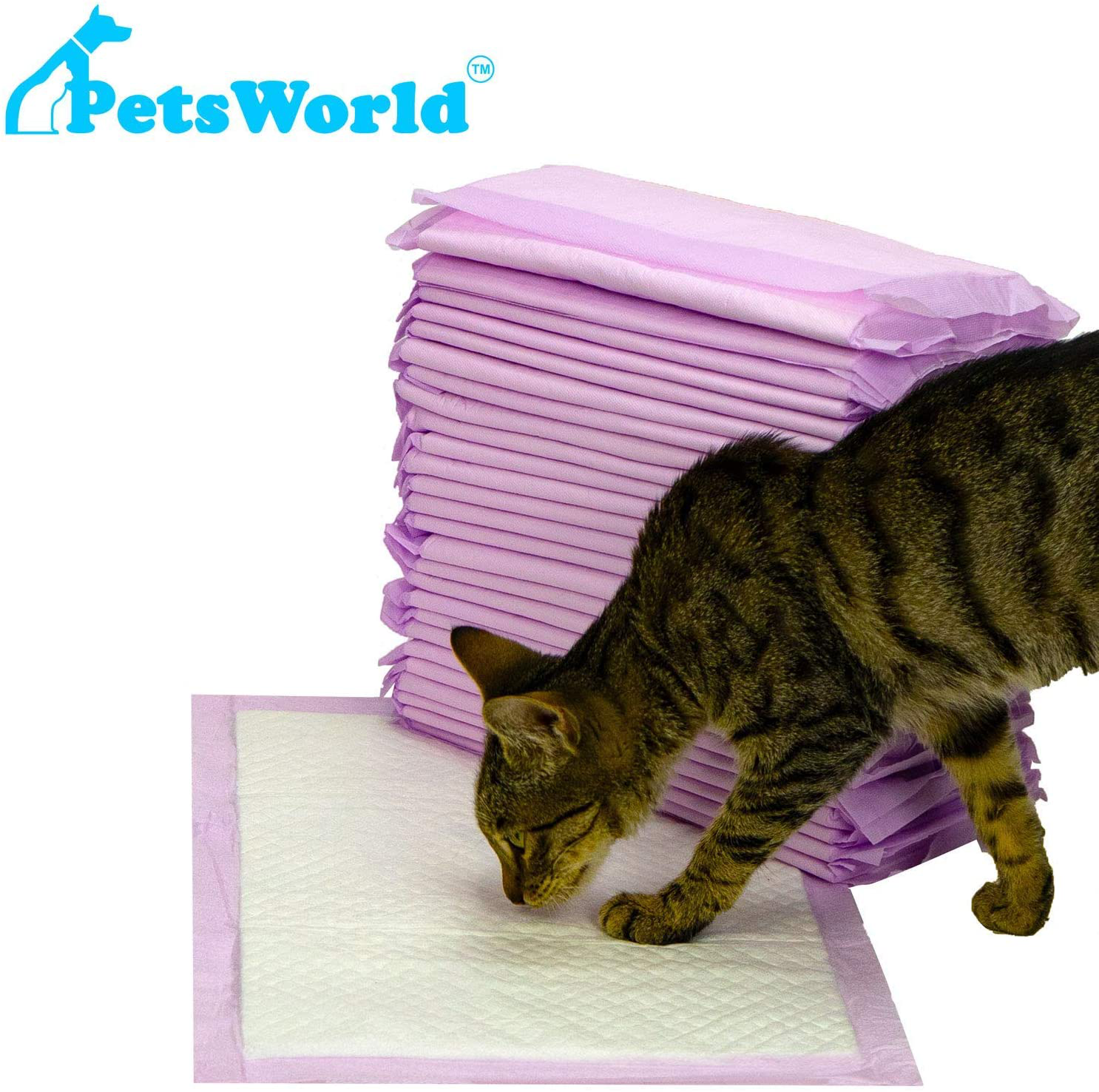 PETSWORLD Cat Pad Refills for Tidy Cats Breeze Litter System Animals & Pet Supplies > Pet Supplies > Cat Supplies > Cat Litter Box Mats PETSWORLD   