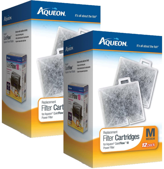 Aqueon Filter Cartridge Medium Size 24-Pack Animals & Pet Supplies > Pet Supplies > Fish Supplies > Aquarium Filters Aqueon   