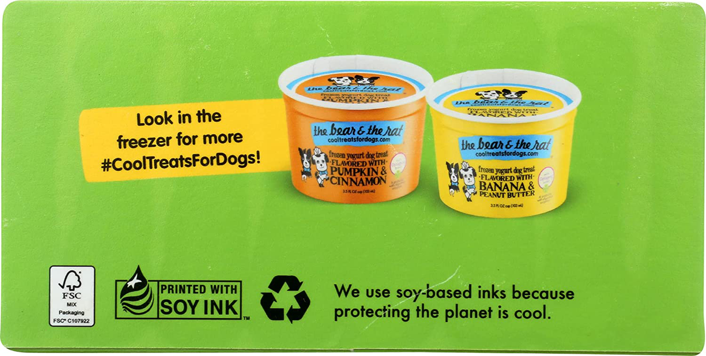 The Bear and the Rat, Yogurt Bacon & Peanut Butter Dog Treat, 14 Fl Oz Animals & Pet Supplies > Pet Supplies > Dog Supplies > Dog Treats The Bear And The Rat   
