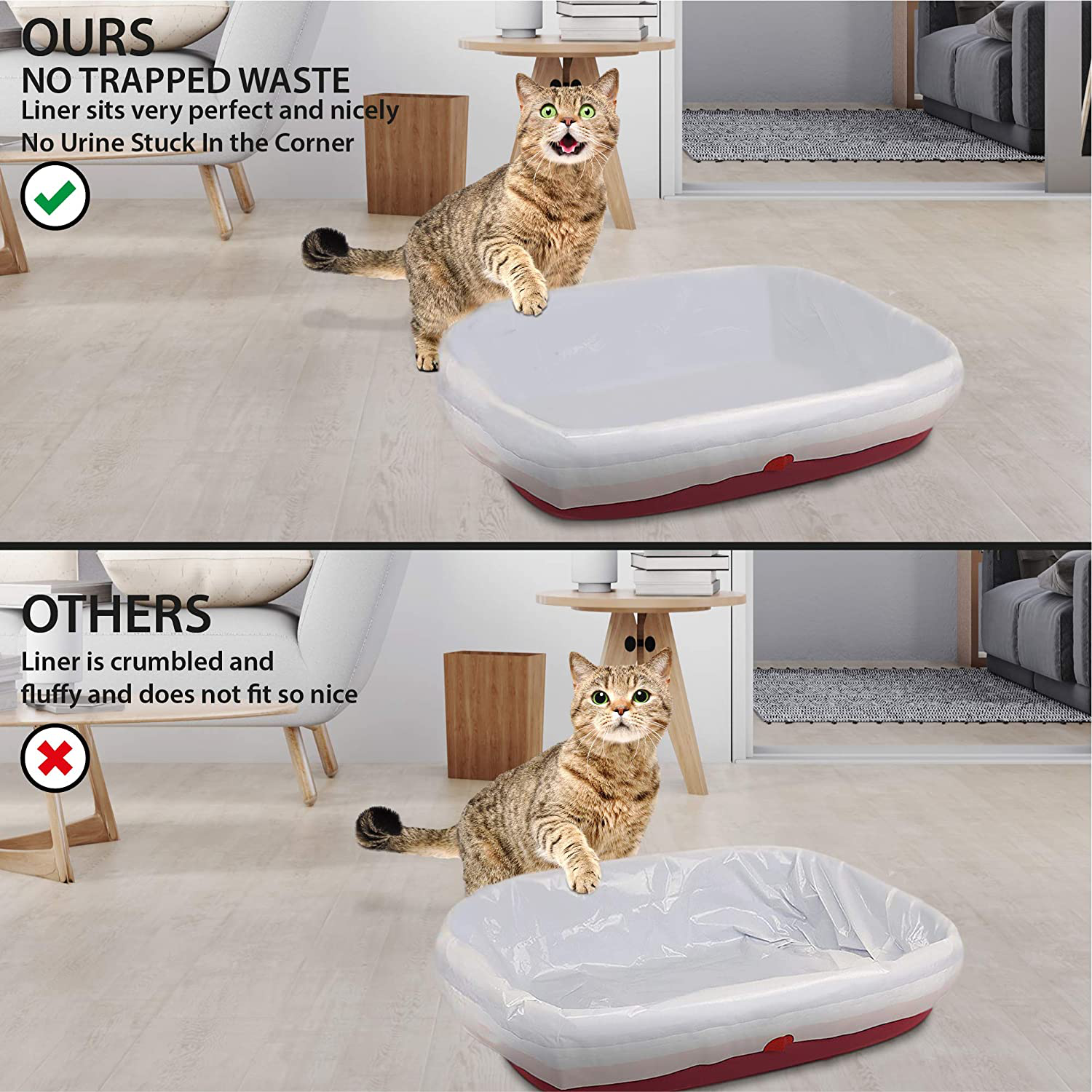 Alfapet litter box sales liners