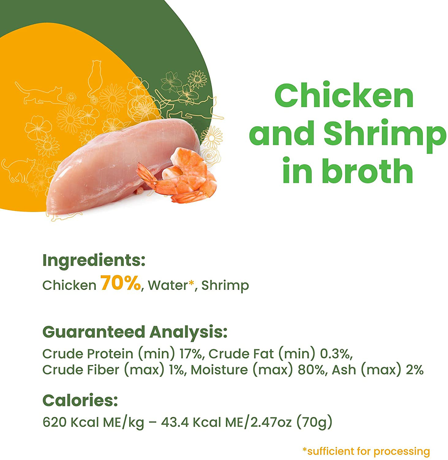 Almo Nature HQS Natural Variety Pack Grain Free, Additive Free Recipes - Atlantic Style Tuna(6); Mackerel (6); Chicken & Shrimps(6); Trout & Tuna (6) Adult Cat Canned Wet Food, Shredded Animals & Pet Supplies > Pet Supplies > Small Animal Supplies > Small Animal Food Almo Nature USA   