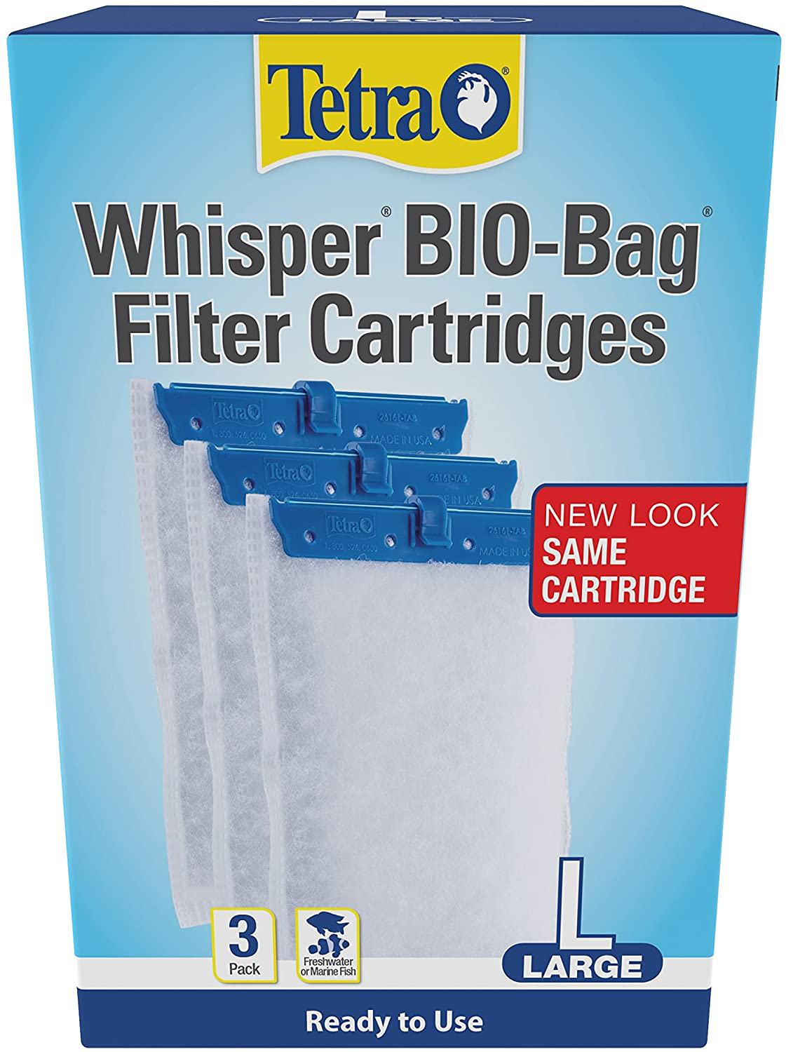 Tetra Whisper Bio-Bag Filter Cartridges for Aquariums - Ready to Use Animals & Pet Supplies > Pet Supplies > Fish Supplies > Aquarium Filters Tetra   