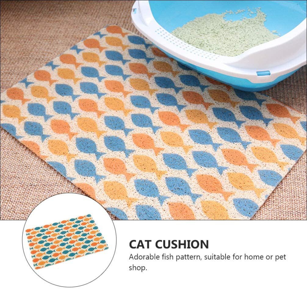 Balacoo Cat Litter Mat - Waterproof Scatter Control Litter Box Mats Ground Litters Catcher Doormats for Small Medium Dogs Cats Animals & Pet Supplies > Pet Supplies > Cat Supplies > Cat Litter Box Mats balacoo   