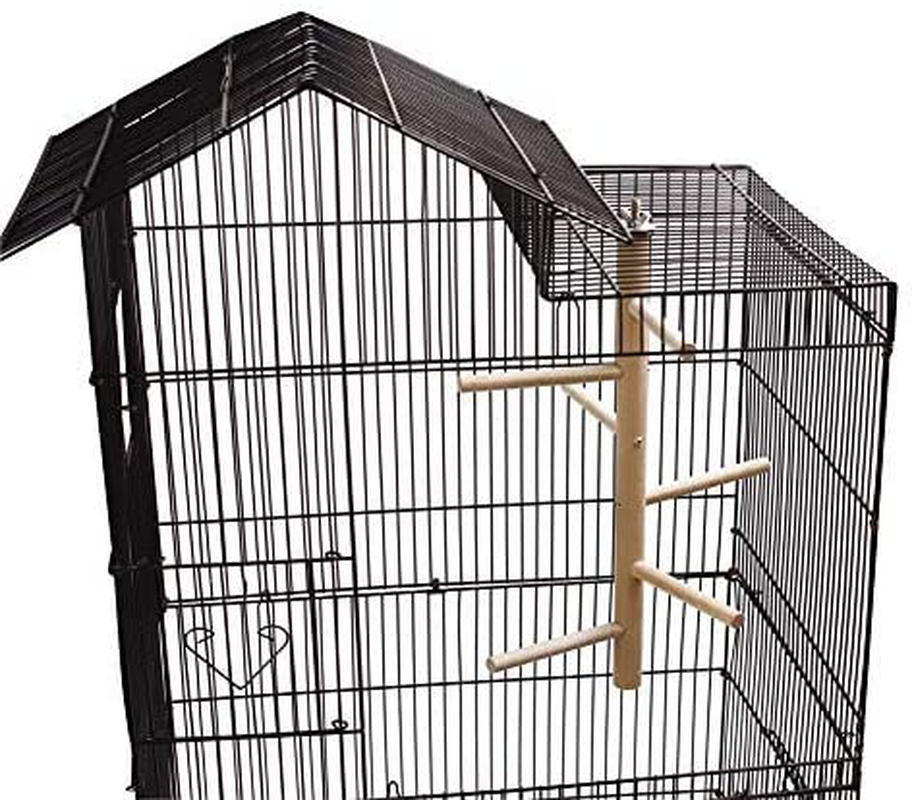 QBLEEV Bird Perch,Bird Cage Perch, Birdcage Stands, Parrot Cage Top Play Stands Wooden Branches for Conure Parakeet Budgie Cockatiels Lovebirds Animals & Pet Supplies > Pet Supplies > Bird Supplies > Bird Gyms & Playstands QBLEEV   