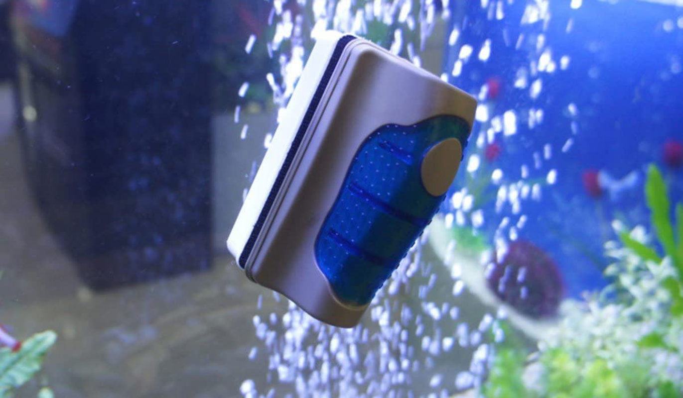 Jasonwell Magnetic Aquarium Fish Tank Scraper Glass Cleaner Scrubber Floating Clean Brush Animals & Pet Supplies > Pet Supplies > Fish Supplies > Aquarium Cleaning Supplies JIAXIN   