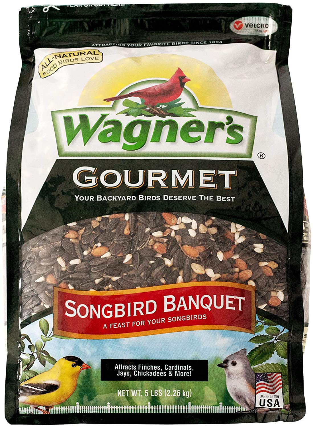 Wagner'S Songbird Banquet Wild Bird Food Animals & Pet Supplies > Pet Supplies > Bird Supplies > Bird Food Wagner's 1-Pack  