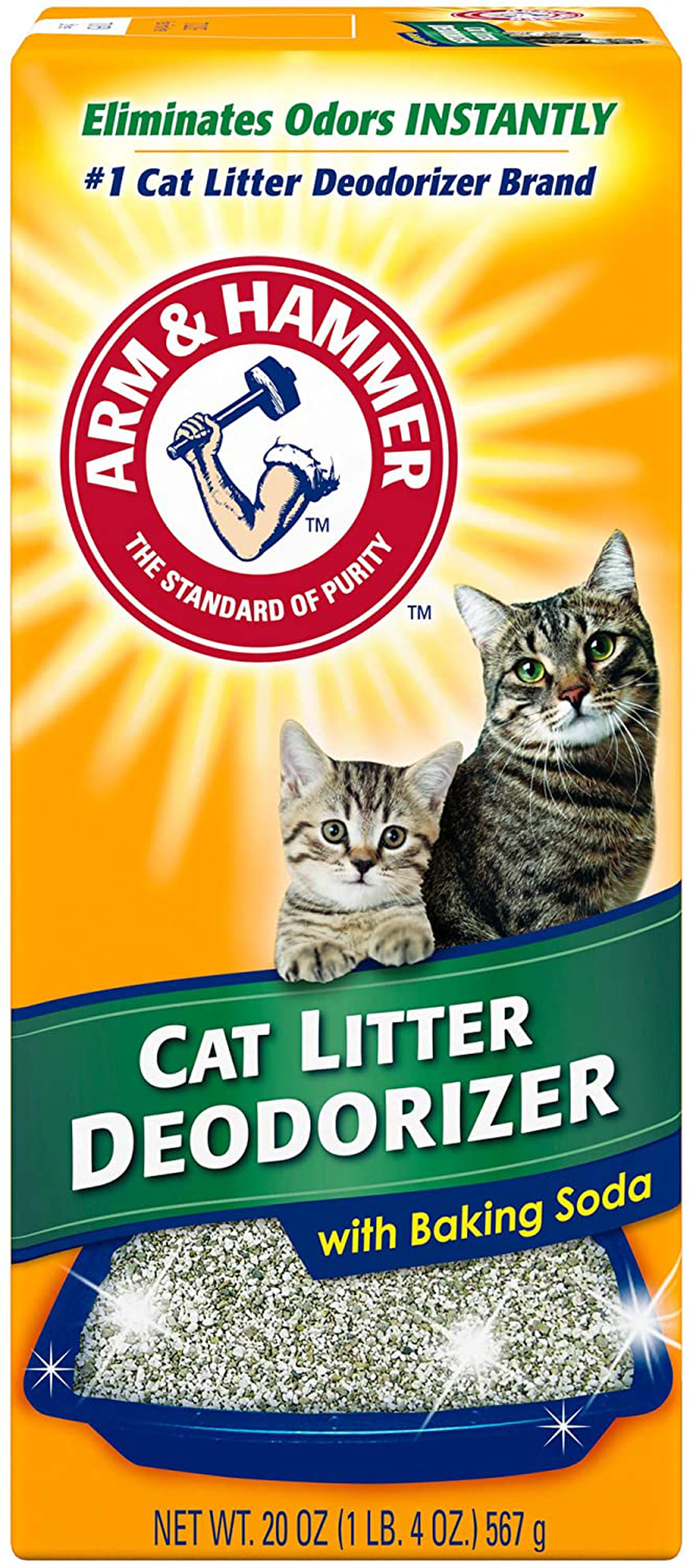 ARM & Hammer Cat Litter Deodorizer Animals & Pet Supplies > Pet Supplies > Cat Supplies > Cat Litter Arm & Hammer 20 Ounce  
