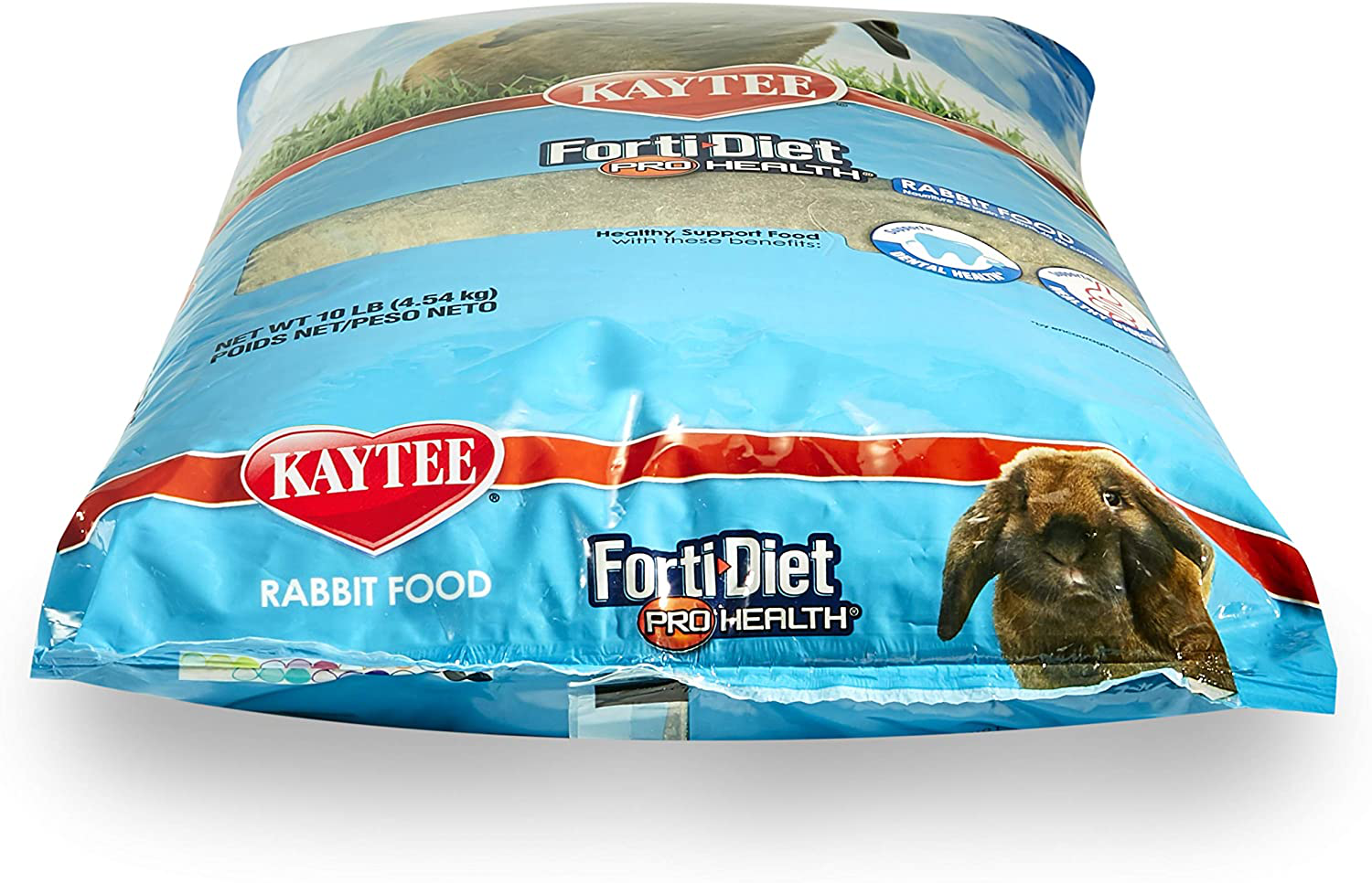 Kaytee Forti Diet Pro Health Rabbit Food for Adult Rabbit, 10-Pound