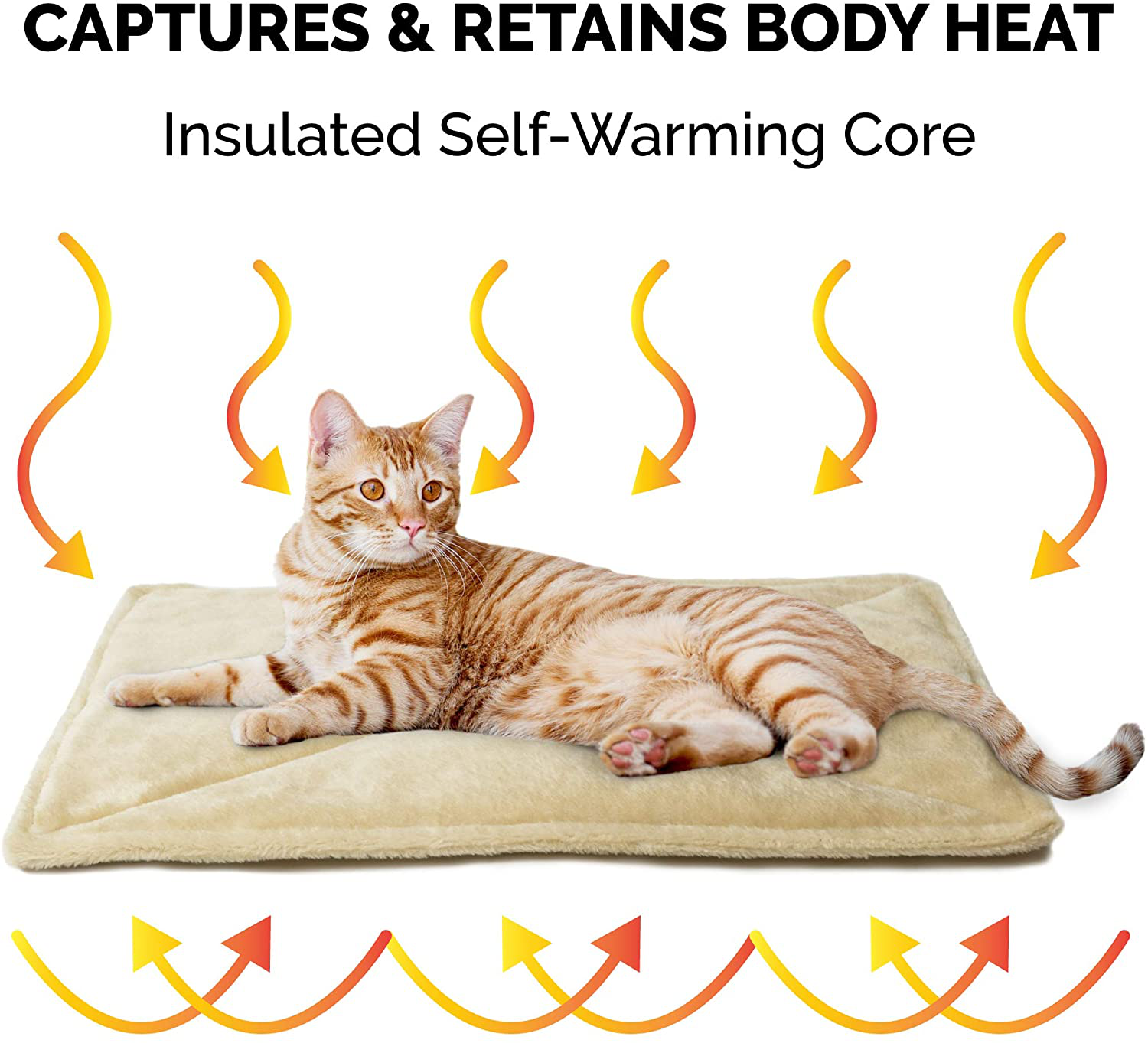 Furhaven Pet Products - Thermanap Cat Bed Pad, Thermanap Dog Blanket Mat, Self-Warming Waterproof Throw Blanket, Muddy Paws Absorbent Towel Floor Rug, and More