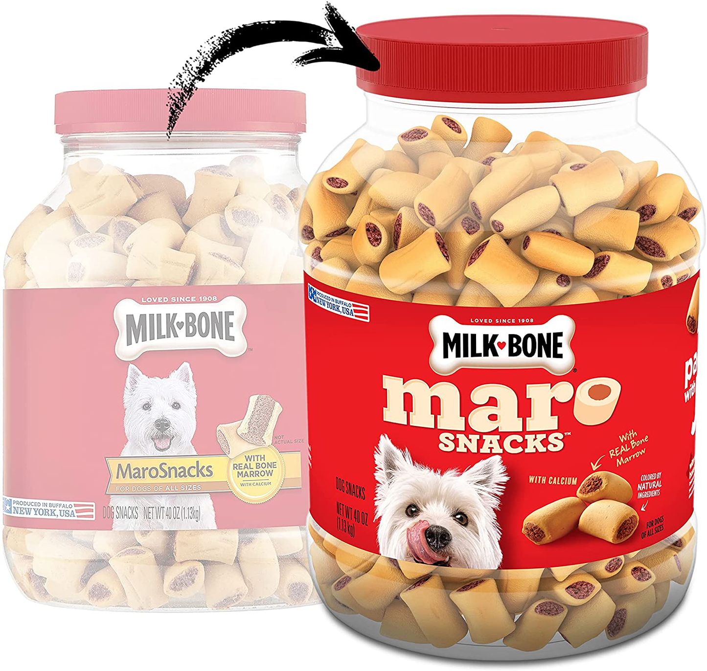 Milk-Bone Marosnacks Dog Treats with Real Bone Marrow and Calcium Animals & Pet Supplies > Pet Supplies > Dog Supplies > Dog Treats Milk-Bone   