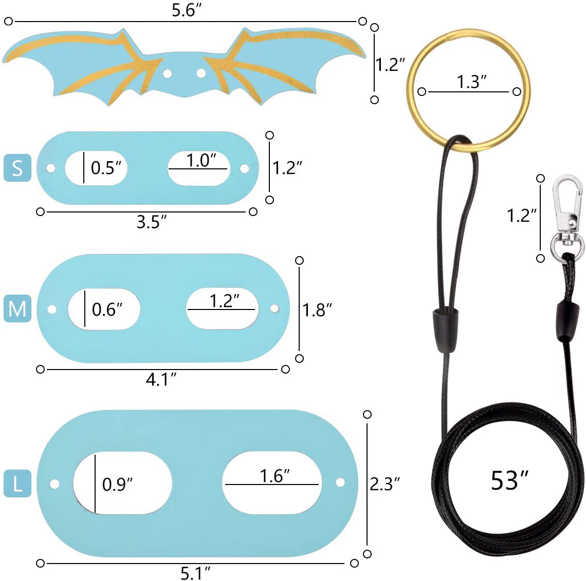 G.CORE Bearded Dragon Leash and Harness Adjustable Leather Wings Costume Carrier from Baby to Juvenile Lizard Iguana Gecko Chameleon Hamster Ferret Reptile Walking Leash S M L 3 Pack Animals & Pet Supplies > Pet Supplies > Reptile & Amphibian Supplies > Reptile & Amphibian Substrates G.CORE   