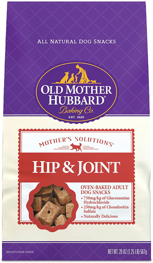 Old Mother Hubbard Mother'S Solutions Hip & Joint Natural Crunchy Dog Treats Animals & Pet Supplies > Pet Supplies > Dog Supplies > Dog Treats Old Mother Hubbard   