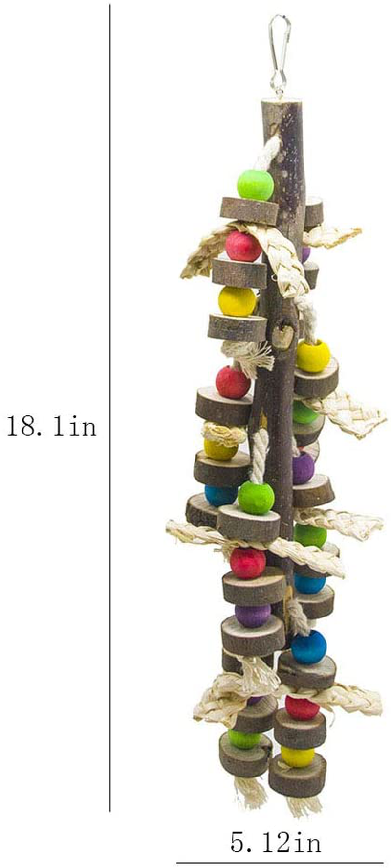 Ebaokuup Wood Bird Chewing Toys-Blocks Parrot Tearing Toys Best for Finch,Budgie,Parakeets,Cockatiels, Conures,Love Birds and Amazon Parrots Animals & Pet Supplies > Pet Supplies > Bird Supplies > Bird Toys EBaokuup   