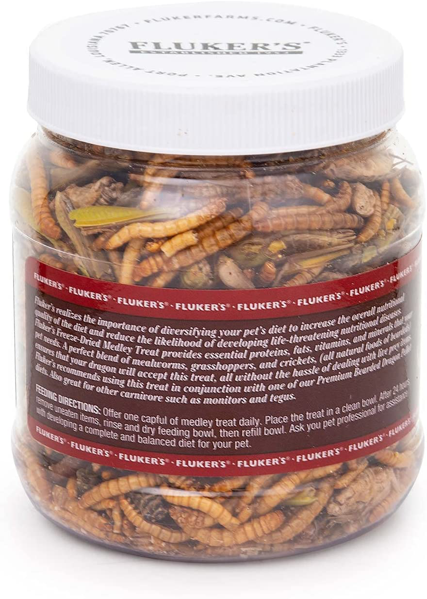 Fluker'S Bearded Dragon Medley Treat Food Animals & Pet Supplies > Pet Supplies > Reptile & Amphibian Supplies > Reptile & Amphibian Food Fluker's   