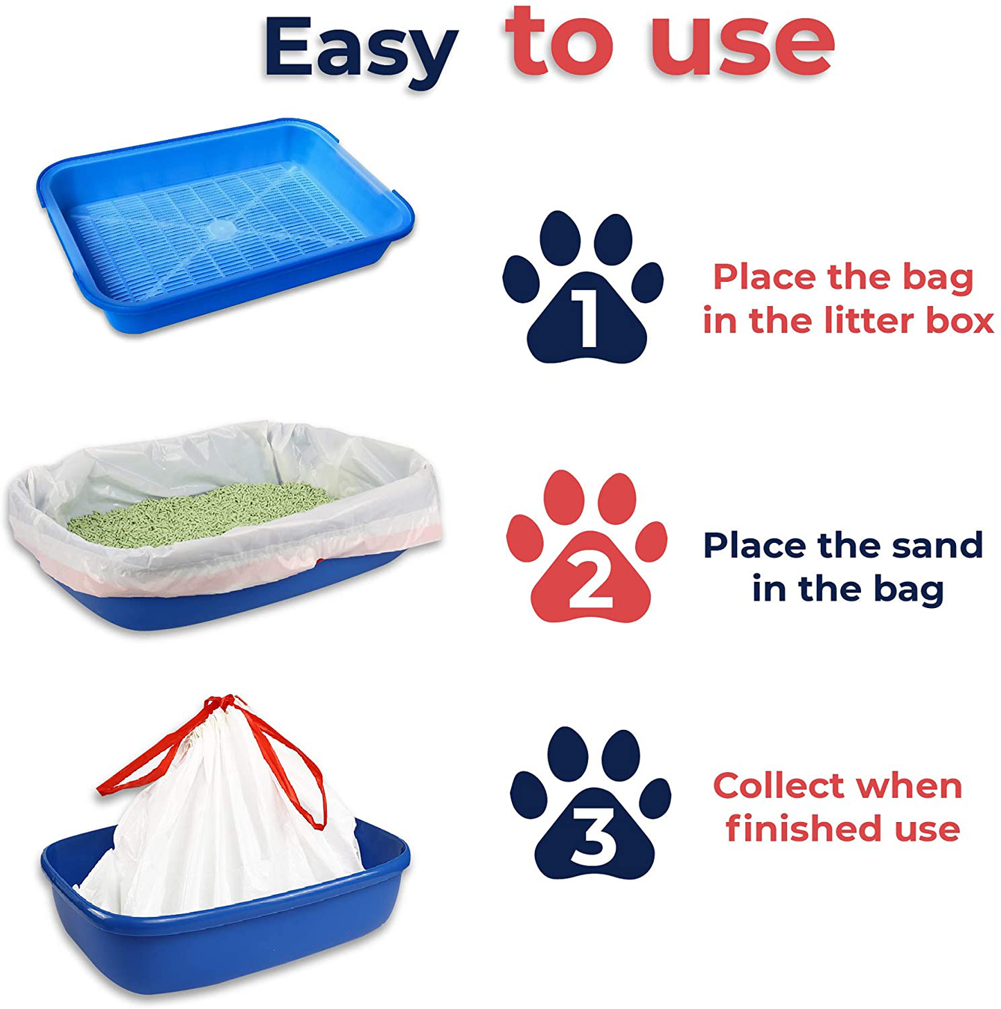 Sifting litter box clearance liners
