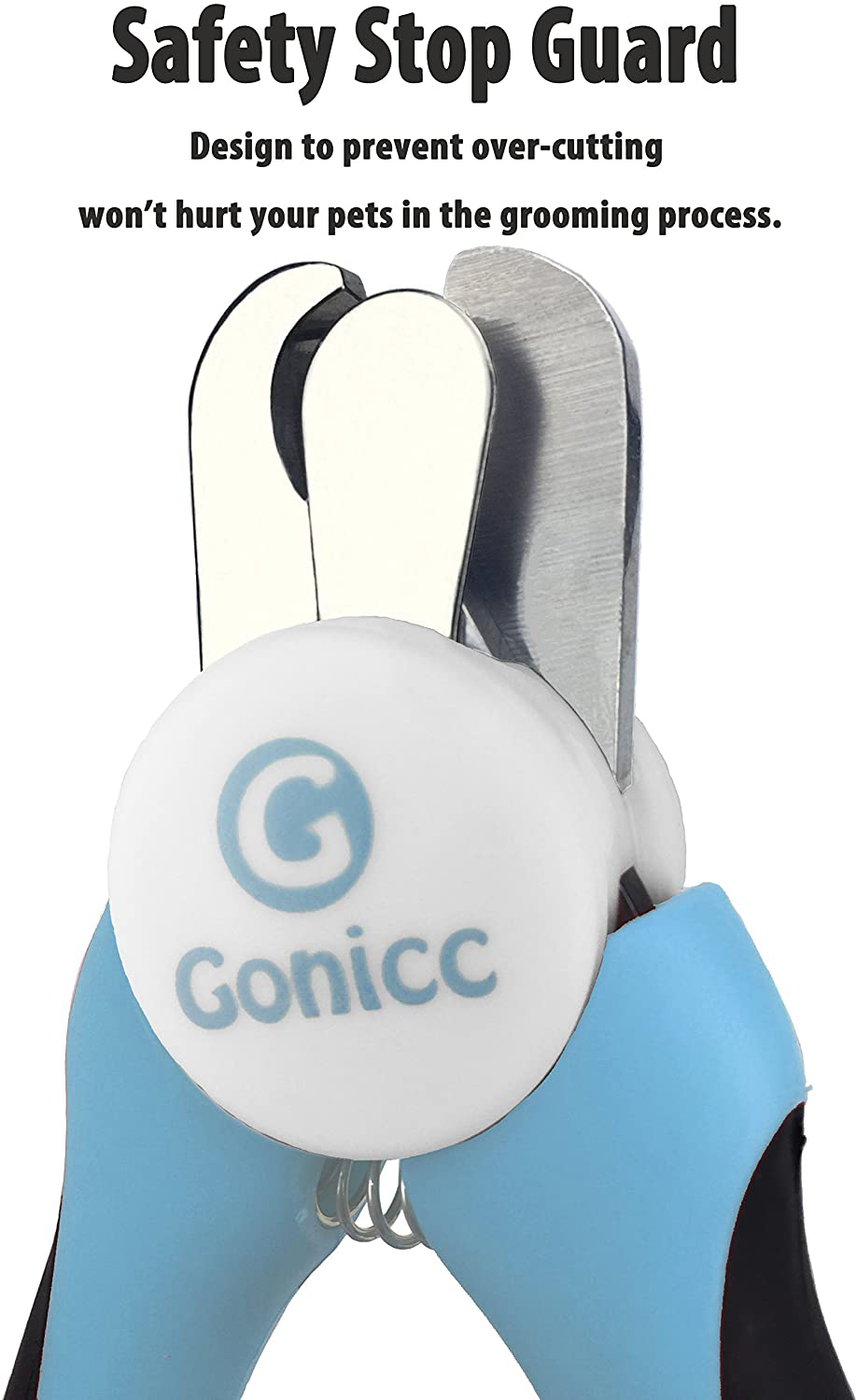 Gonicc Dog & Cat Pets Nail Clippers and Trimmers - with Safety Guard to Avoid over Cutting, Free Nail File, Razor Sharp Blade - Professional Grooming Tool for Pets Animals & Pet Supplies > Pet Supplies > Small Animal Supplies > Small Animal Treats gonicc   