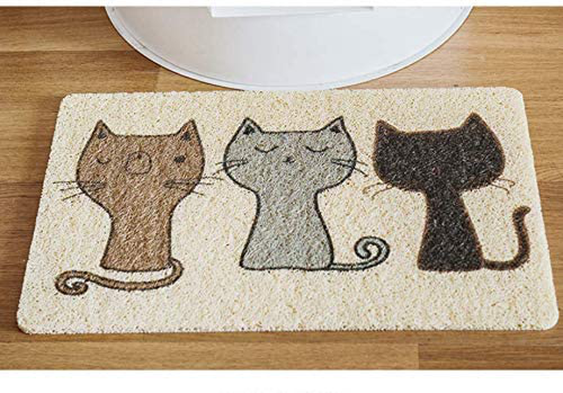 MJEMS Pets Cat Litter Mat Trapping Mat, Scatter Control for Cat Litter Box, Water Resistant, Waterproof Urine Scatter Control, Easy to Clean, XL Size, Non-Slip Animals & Pet Supplies > Pet Supplies > Cat Supplies > Cat Litter Box Mats MJEMS   