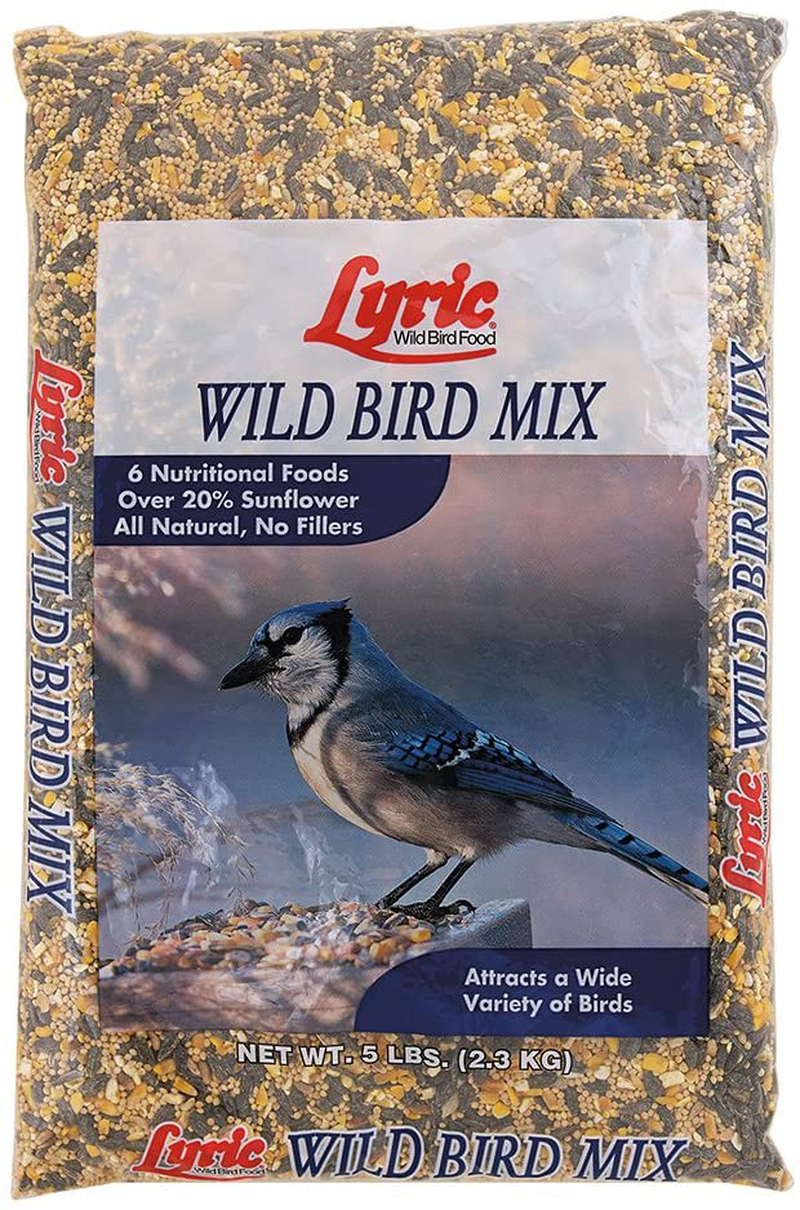 Lyric 2647443 Wild Bird Mix - 40 Lb. Animals & Pet Supplies > Pet Supplies > Bird Supplies > Bird Food Lyric 5 lb  