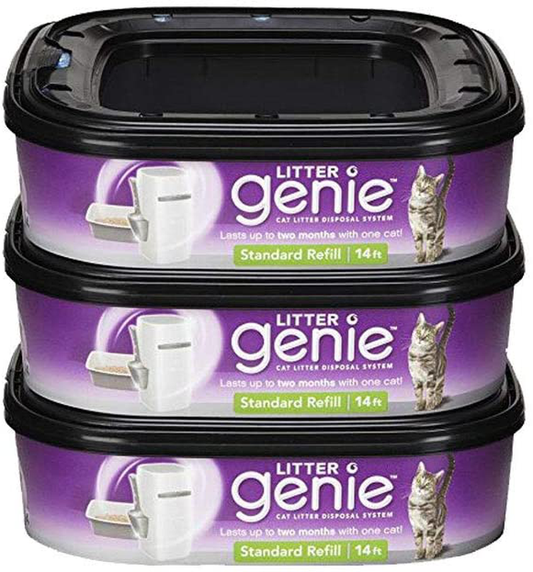 Litter Genie Standard Cat Litter Disposal System Refills (02068) Animals & Pet Supplies > Pet Supplies > Cat Supplies > Cat Litter Litter Genie   