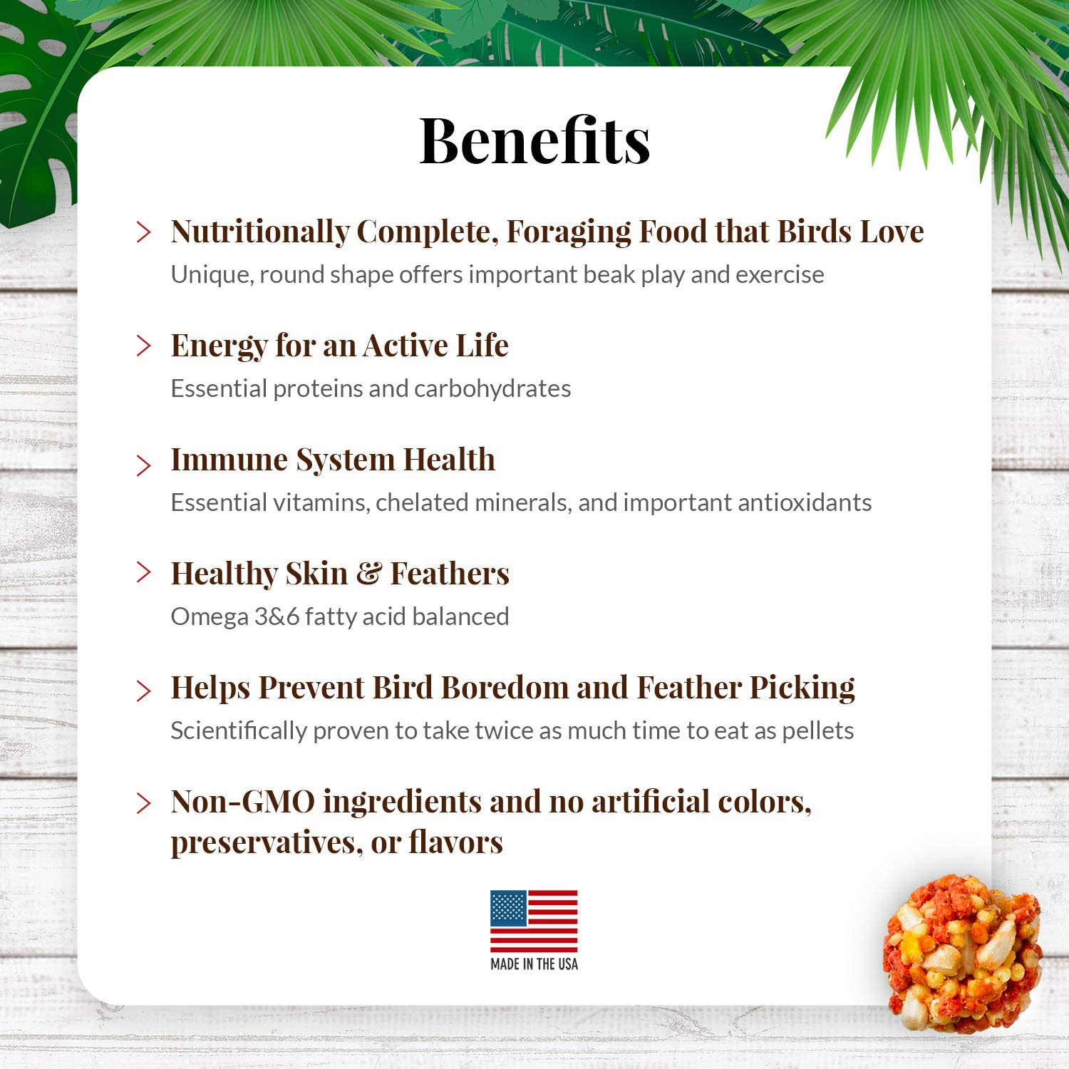 Lafeber Tropical Fruit Nutri-Berries Pet Bird Food, Made with Non-Gmo and Human-Grade Ingredients, for Macaws and Cockatoos, 3 Lb Animals & Pet Supplies > Pet Supplies > Bird Supplies > Bird Treats LAFEBER'S   