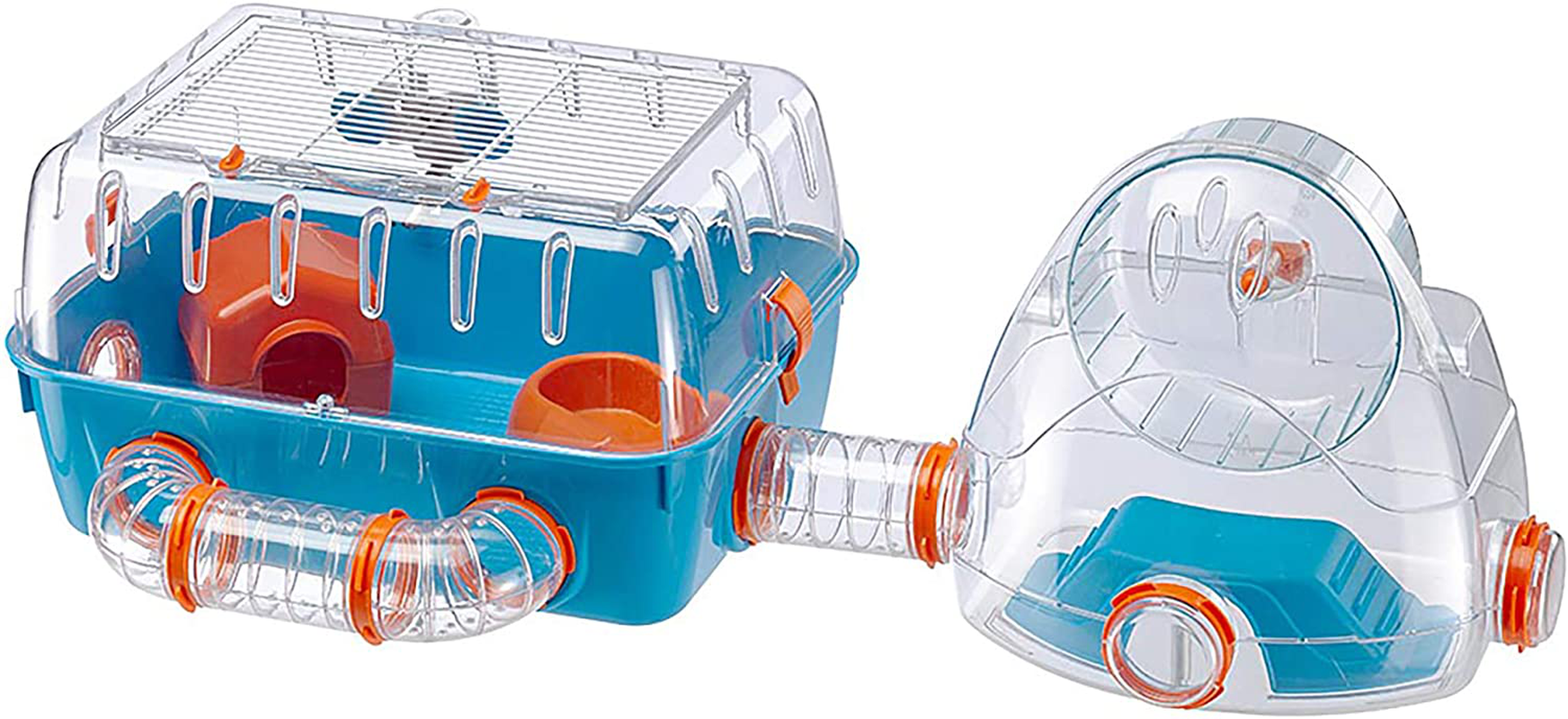 Ferplast Hamster Cage Animals & Pet Supplies > Pet Supplies > Small Animal Supplies > Small Animal Habitats & Cages Ferplast 31.3 x 11.61 10.61 x 10.35"  