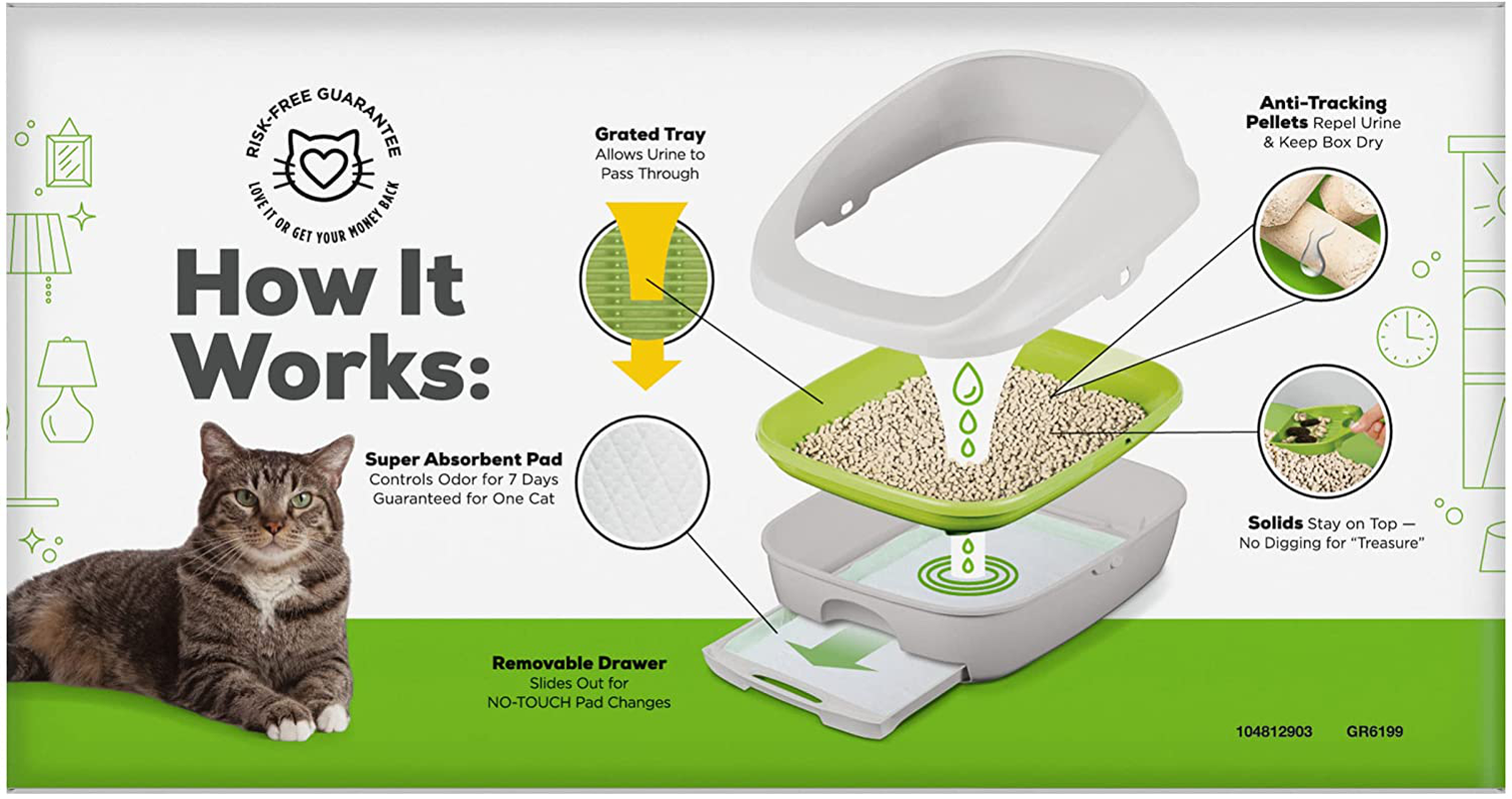 Purina Tidy Cats Breeze Cat Litter Box System All In One Starter