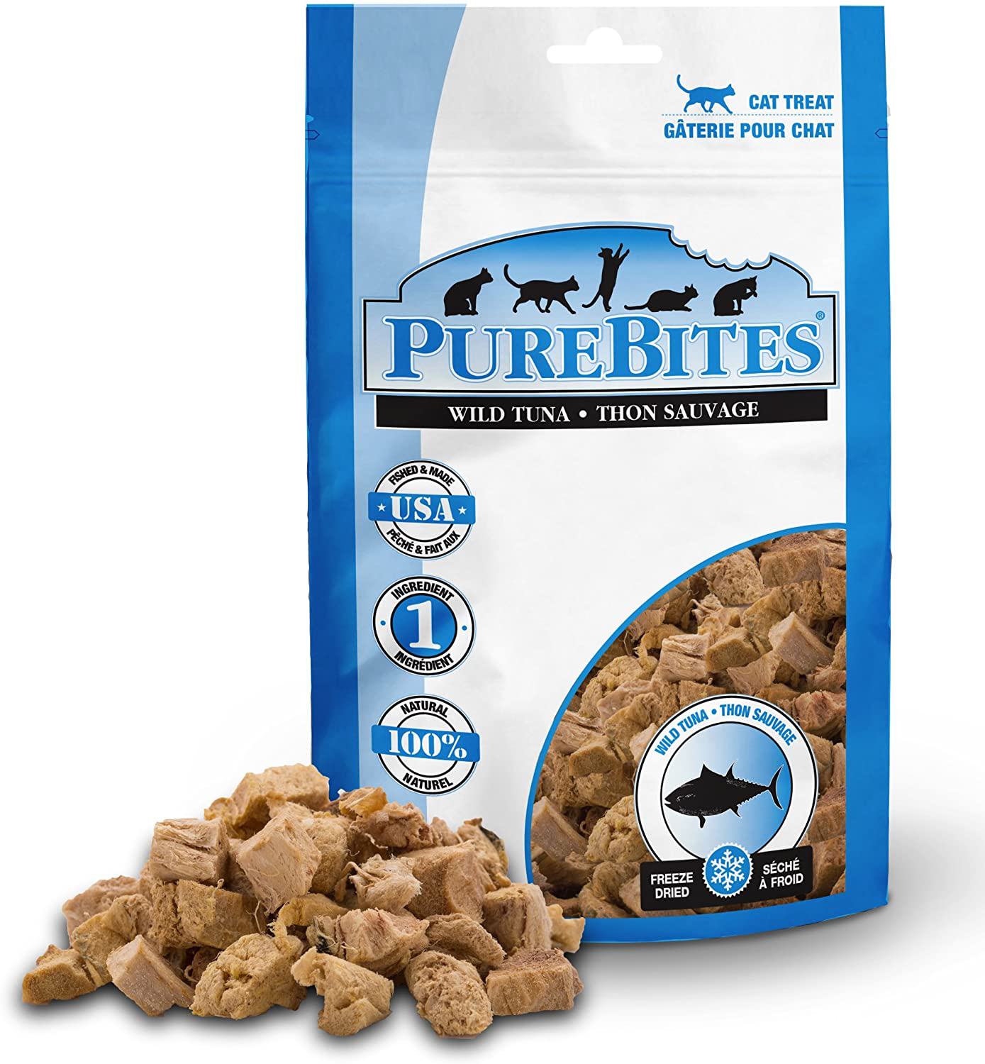 Purebites Freeze Dried RAW Cat Treats, Value Size